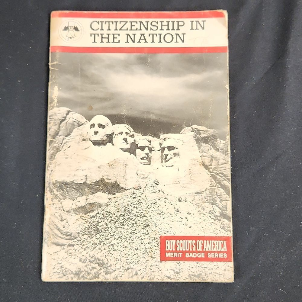 Citizenship in the Nation BSA Boys Scouts of America Book 1986